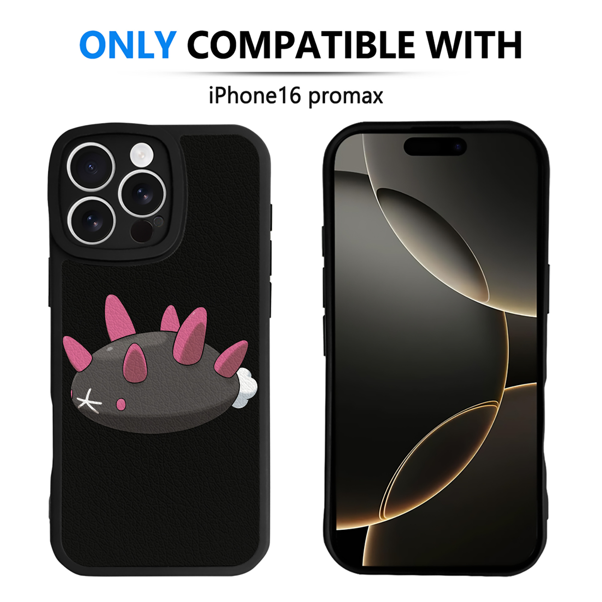 （画像用） ポケットモンスター Pokémon 【iPhone 16シリーズ対応】シリコンスマホケース（レザー調） 材質：シリコン